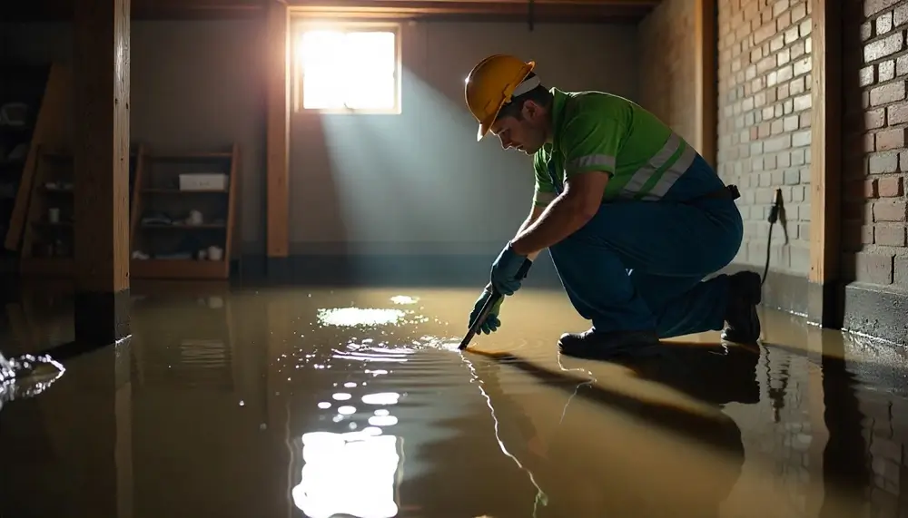Professional water damage restoration services in Saucier, MS